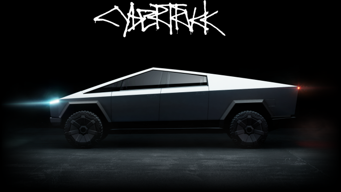 Tesla Cybertruck (4 шпалер)