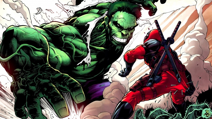 Hulk vs Deadpool (42 wallpapers)