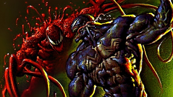 Spiderman vs Carnage. Comics (59 wallpapers)