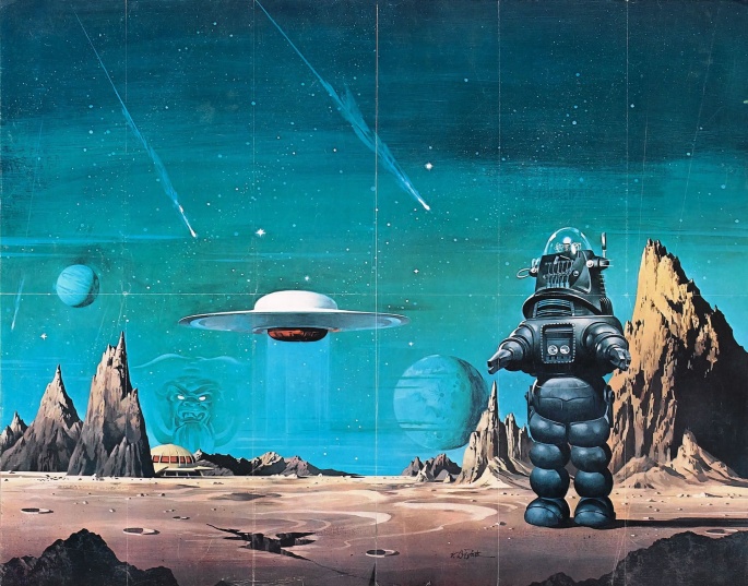 Old science fiction (33 wallpapers)