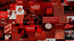 Червоні естетичні шпалери Tumblr (26 шпалер)