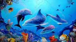 Дельфины. Dolphins (40 обоев)