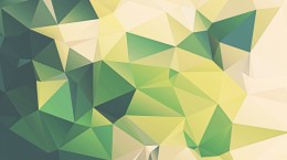 Geometric green wallpaper (37 wallpapers)