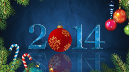 Новий рік 2014 (12 шпалер)