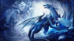 Ice dragon (43 wallpapers)