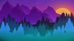 Minimalistic colorful wallpaper (33 wallpapers)